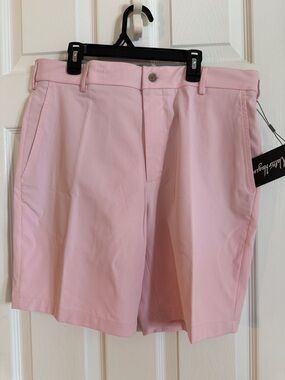 Walter Hagen Soft Pink Tailored Bermuda Shorts
